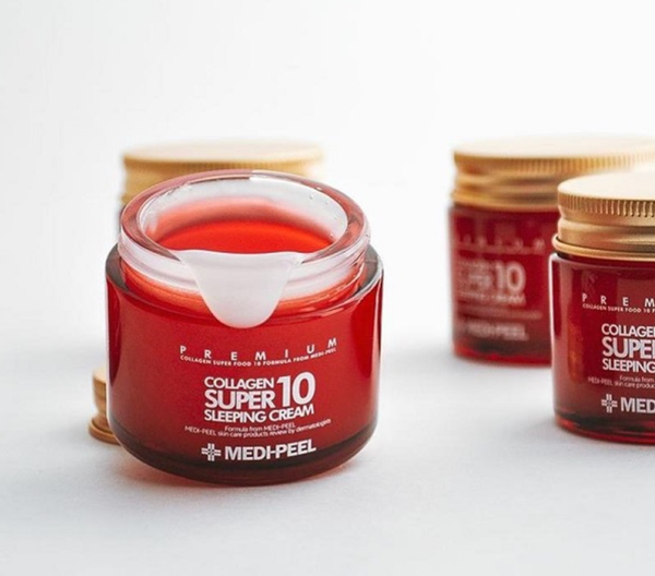 MEDI-PEEL | Collagen Super 10 Sleeping Cream -kiinteyttävä yövoide
