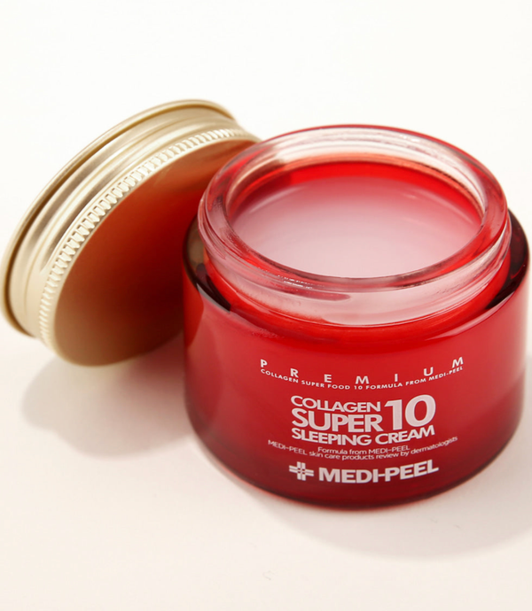 MEDI-PEEL | Collagen Super 10 Sleeping Cream -kiinteyttävä yövoide