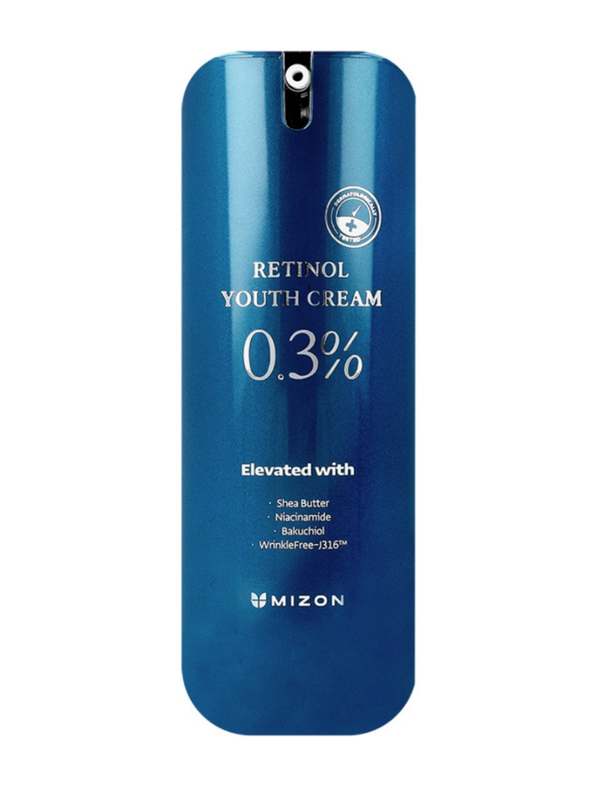 MIZON | Retinol Youth Cream 0.3% -kiinteyttävä ja uudistava yövoide