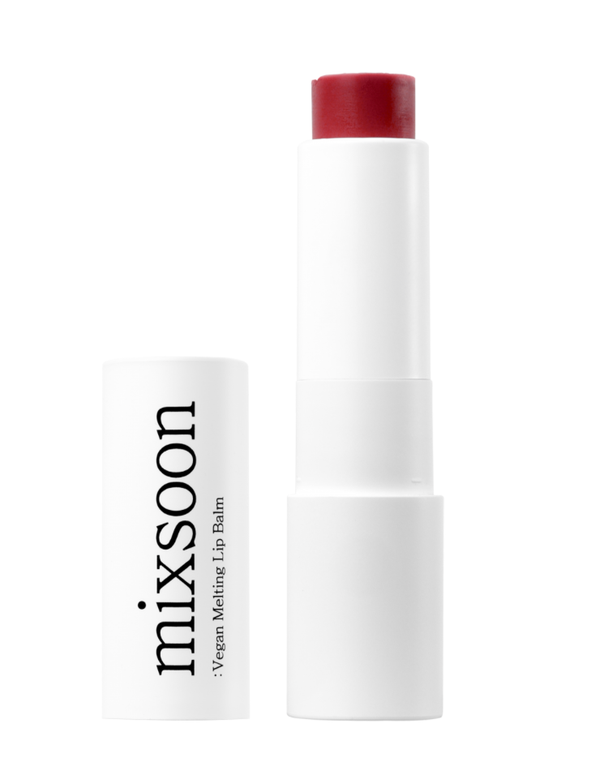 MIXSOON | Vegan Melting Lip Balm Dry Rose -sävyttävä, hoitava huulivoide