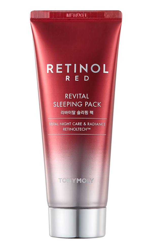 TONYMOLY | Red Retinol Sleeping Pack -kiinteyttävä ja kirkastava yövoide